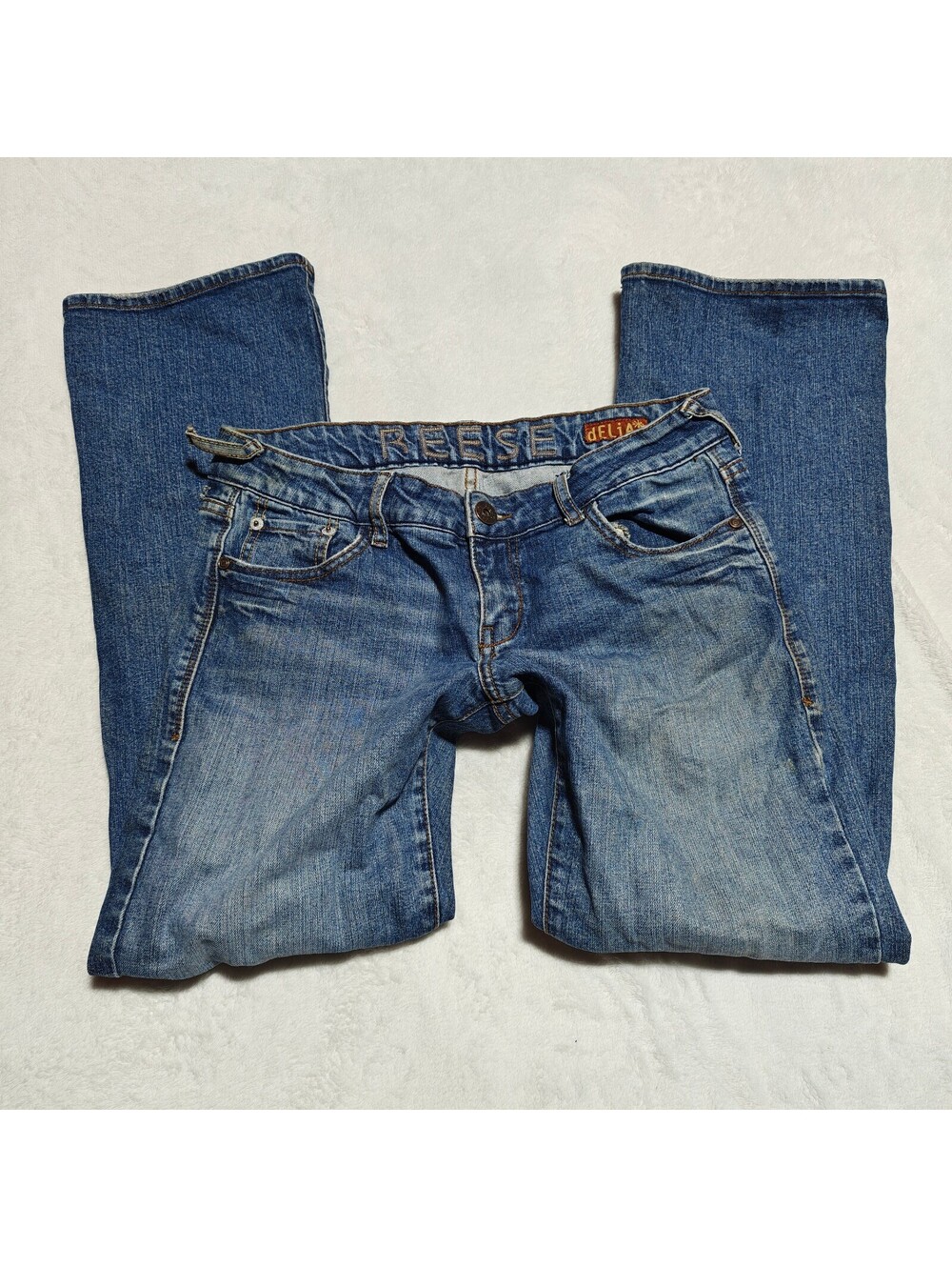 Y2K Delia's low-rise bootcut denim jeans